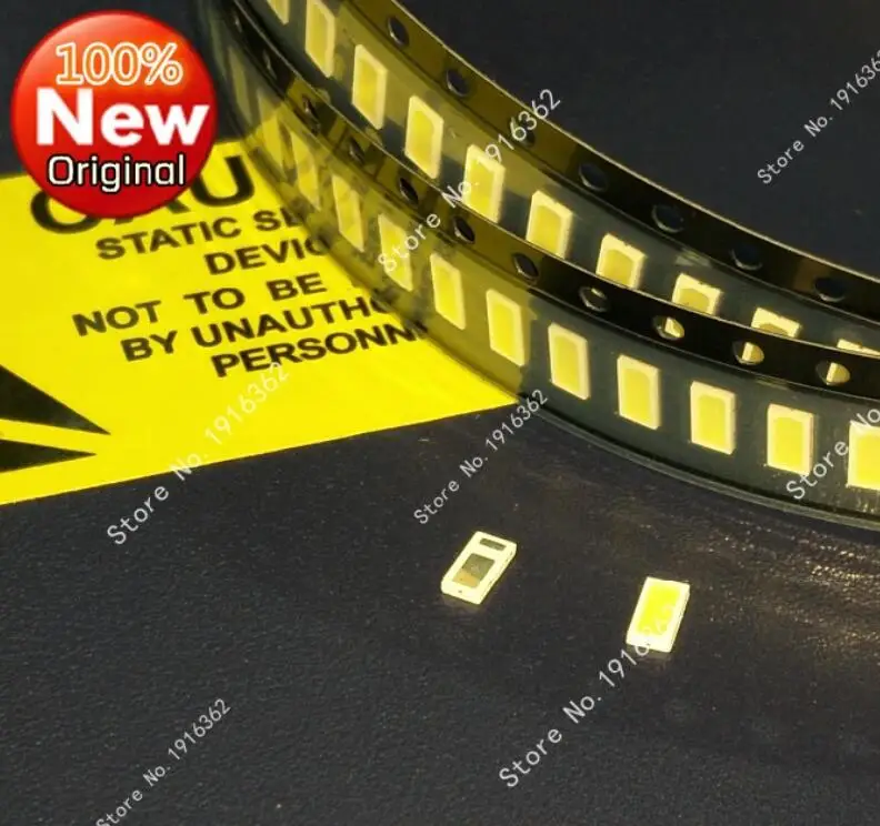 

500 шт./лот 4014 SMD светодиодные бусины Холодный белый 1 Вт 6 в ма для ТВ/ЖК-подсветки