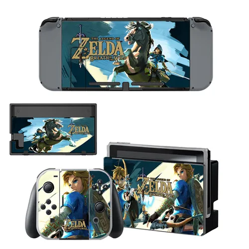 YSNS0549 Легенда о Зельде наклейка для кожи vinilo для Nintendo doswitch наклейка s skins для Nintendo Switch NS консоль Joy-Con контроллеры - Цвет: YSNS0549