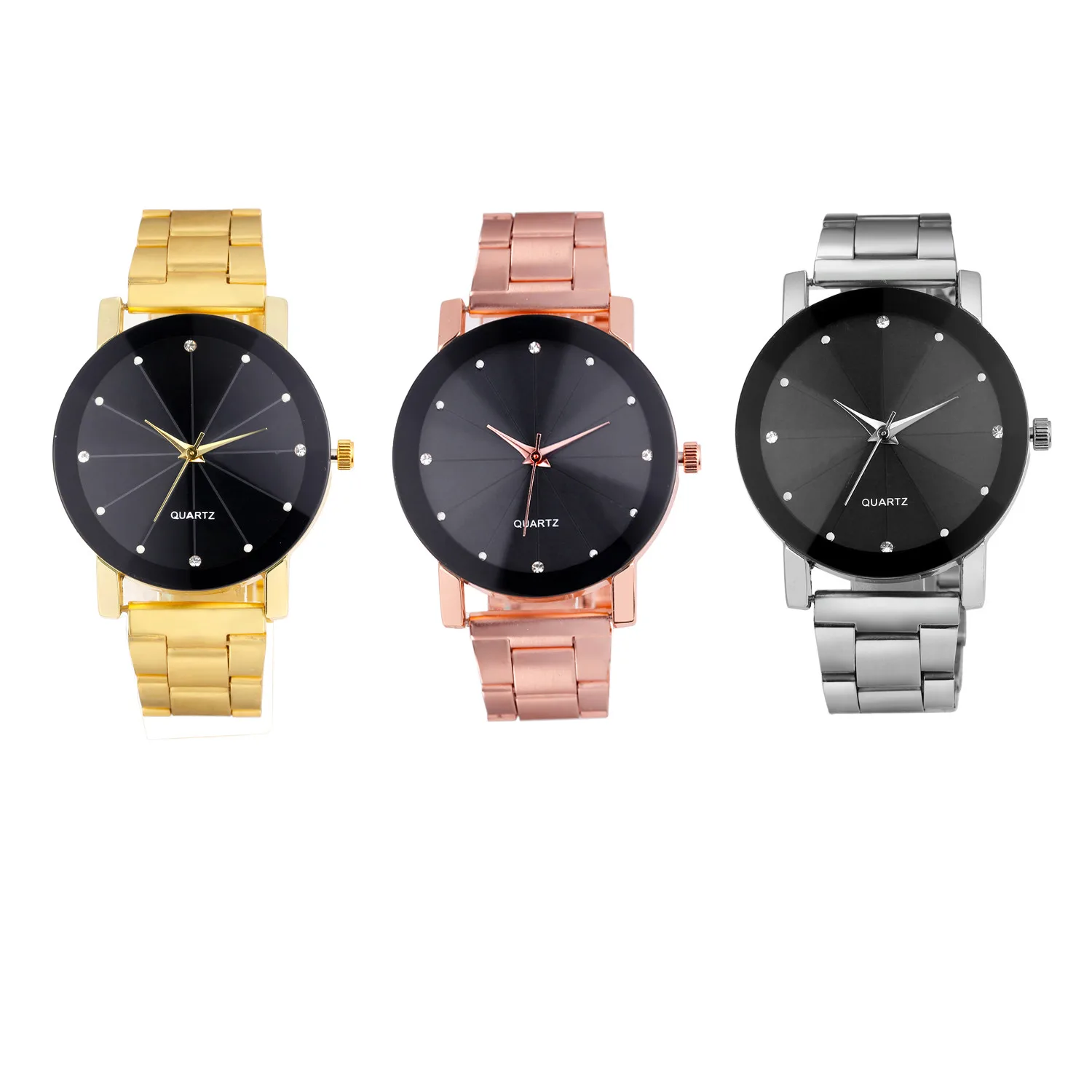 Мужские кварцевые часы унисекс спортивные военные наручные из нержавеющей стали