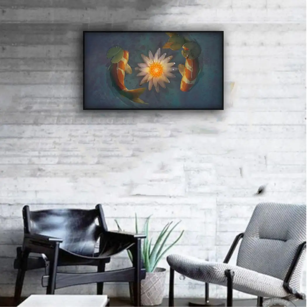 Фото DIY Multicolor Frameless Stick Drill Cross Stitch Artificial Diamond Drawing Fish Print Home Hotel etc Дом и сад DIY Multicolor Frameless Stick Drill Cross Stitch Artificial Diamond Drawing Fish Print Home Hotel etc Дом и сад