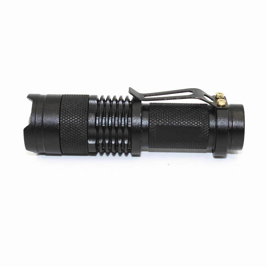 Мини Портативный алюминиевый 3 режима фонарь 5 W 350LM XPE Q5 светодиодный светильник с