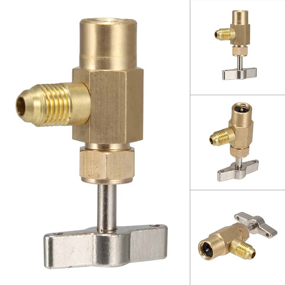 2019 автомобиль хладагента нажмите R-134 AC резьбовой клапан инструмент телеграфный