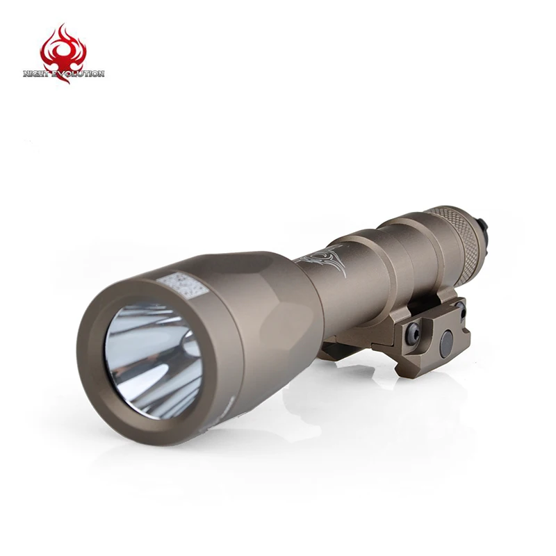 Night Evolution тактический фонарик M600P сильный Скаут фонарь для ружья светодиодный оружие обороны травмы лазер 679 люмен страйкбол лампа NE04027