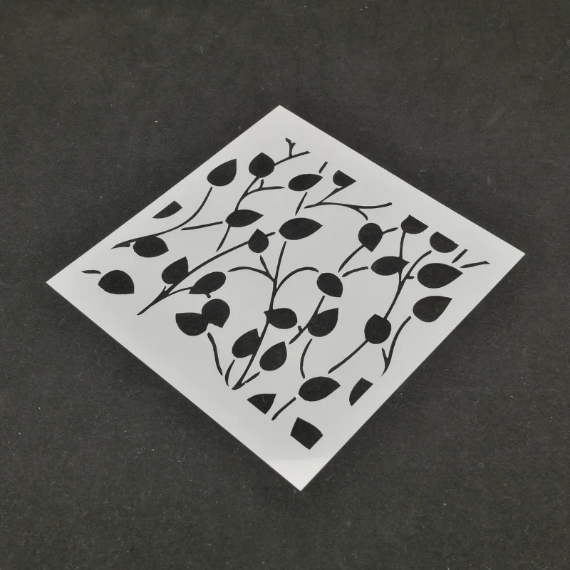 

13*13 Leaves pvc Layering Stencils for Diy scrapbook coloring,painting stencil,home decor diy etc. Product image