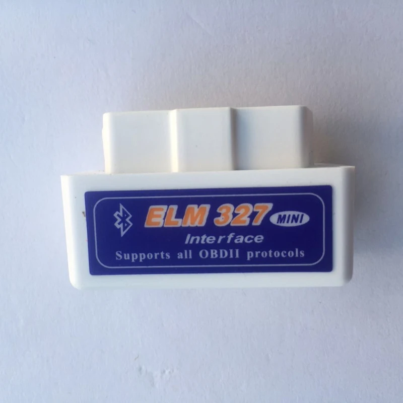 2018 Супер Мини Elm327 Bluetooth OBD2 V1.5 Elm 327 белый/синий цвет OBD 2 диагностический инструмент