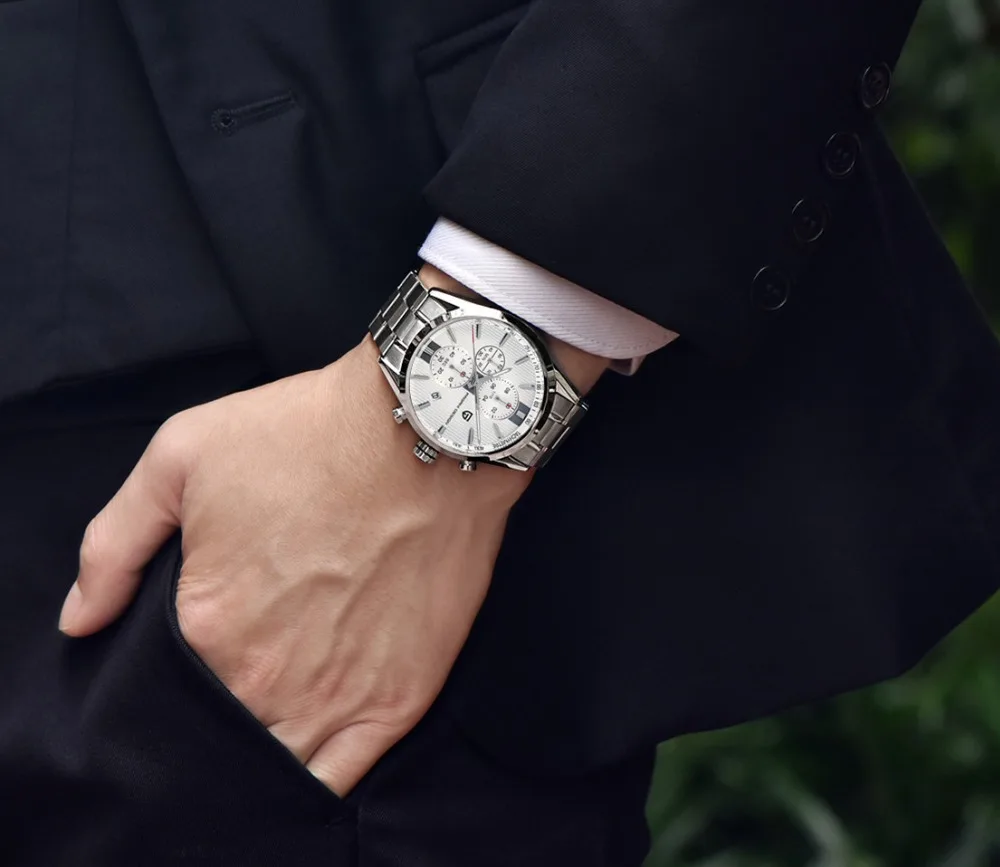 

Luxury Brand PAGANI DESIGN Chronograph Business Watch Men's Casual Waterproof 30-Meter Movement Quartz Watch Men's Watch