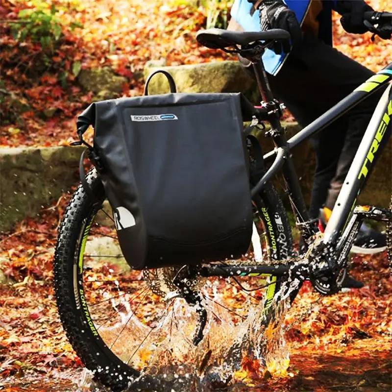 HLBY ROSWHEEL велосипедный водонепроницаемый задний багажник спортивная сумка для