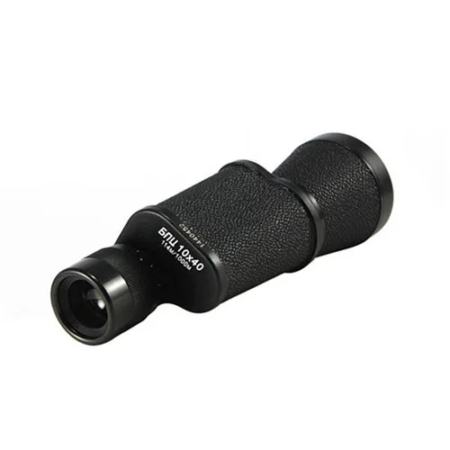 10x40 Русский Металл Мини Монокуляр бинокль телескоп Spyglass Зрительная труба для Baigish 8X30 низкий светильник ночного видения - Цвет: 10x40