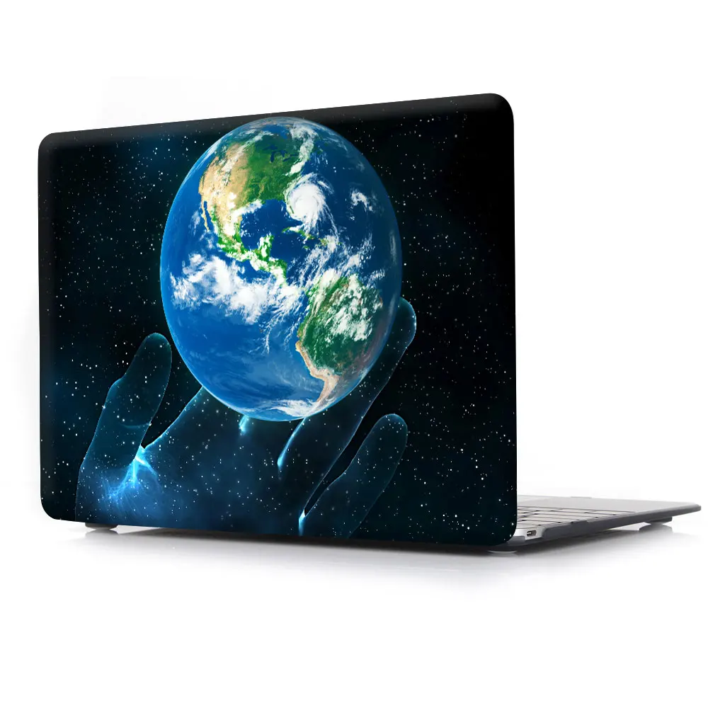 Redlai чехол для ноутбука, прозрачный жесткий чехол для MacBook Air Pro retina 11 12 13 15 16 дюймов A2141 A2159 A1932 w/чехол для клавиатуры
