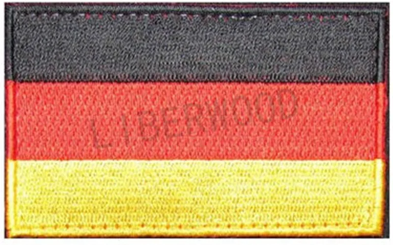 Germany eagle flag Вышивка POLIZEI полицейский Каратель немецкий y Deutschland Орел Немецкий флаг боевой патч тактическая аппликация эмблема значок - Цвет: Germany eagle flag