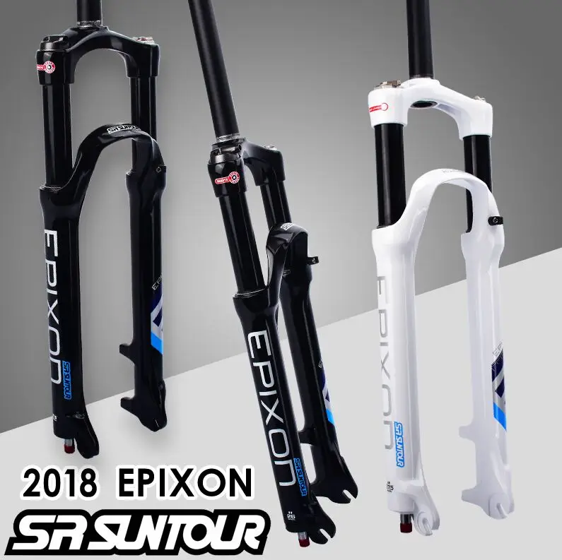 Горная SR SUNTOUR вилка для горного велосипеда EPIXON 26/27,5/29er 100 мм Велосипедная вилка амортизирующая передняя вилка
