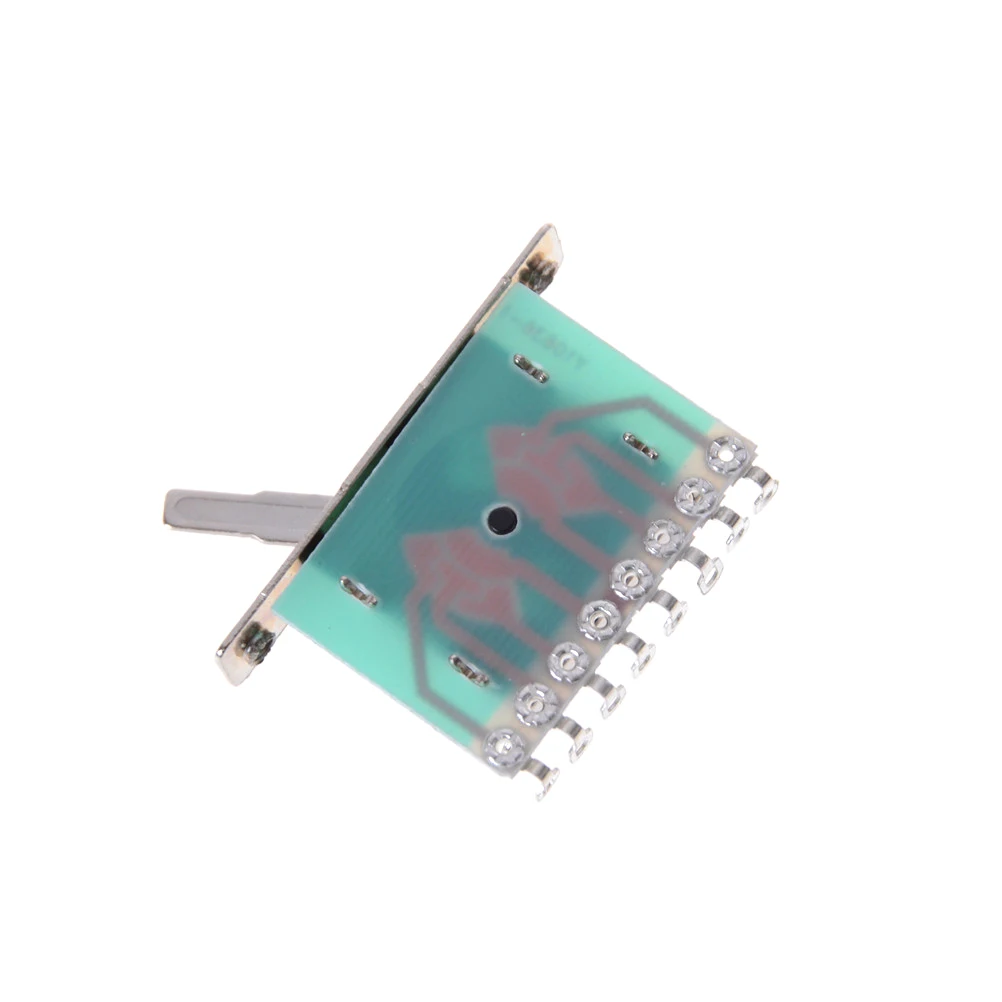 

1Pc 5-Way Pickup Selector Switches Toggle Leaver Switch For Tele Strat Guitar 4.8 x 5.5 x 1.2cm
