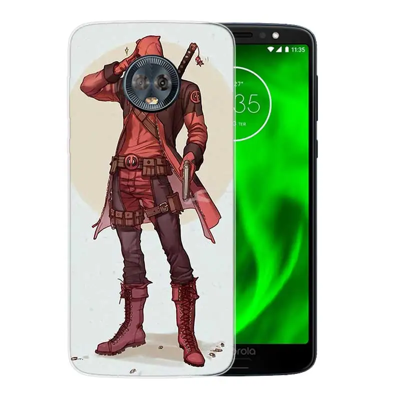 Силиконовый чехол-накладка для Motorola MOTO G5 G5S G6 E4 E5 Plus G4 Play X4 ривердейл чехол Marvel Hero