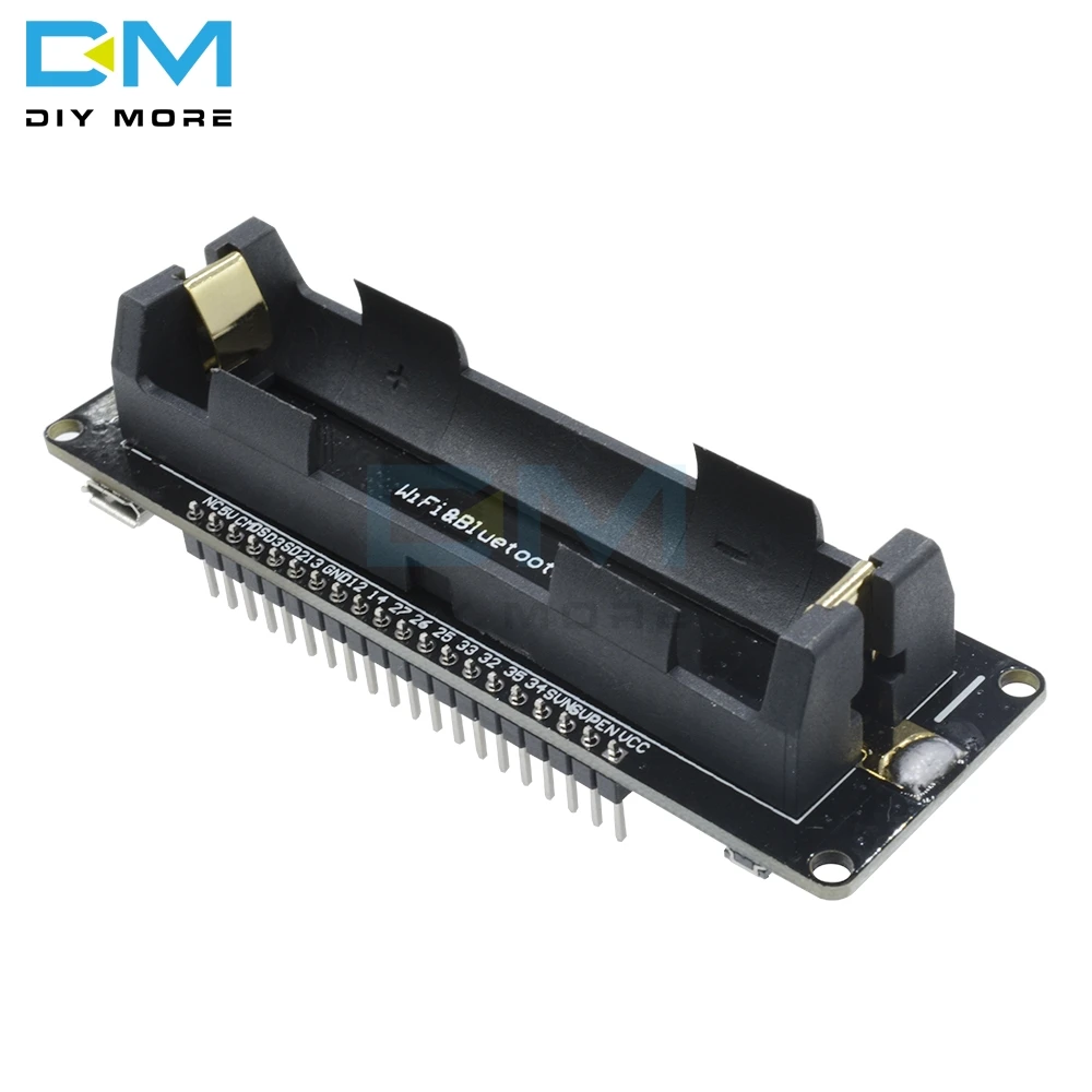 ESP32 ESP 32S для WeMos WiFi Беспроводная Bluetooth макетная плата CP2102 CP2104 модуль с 18650 зарядным