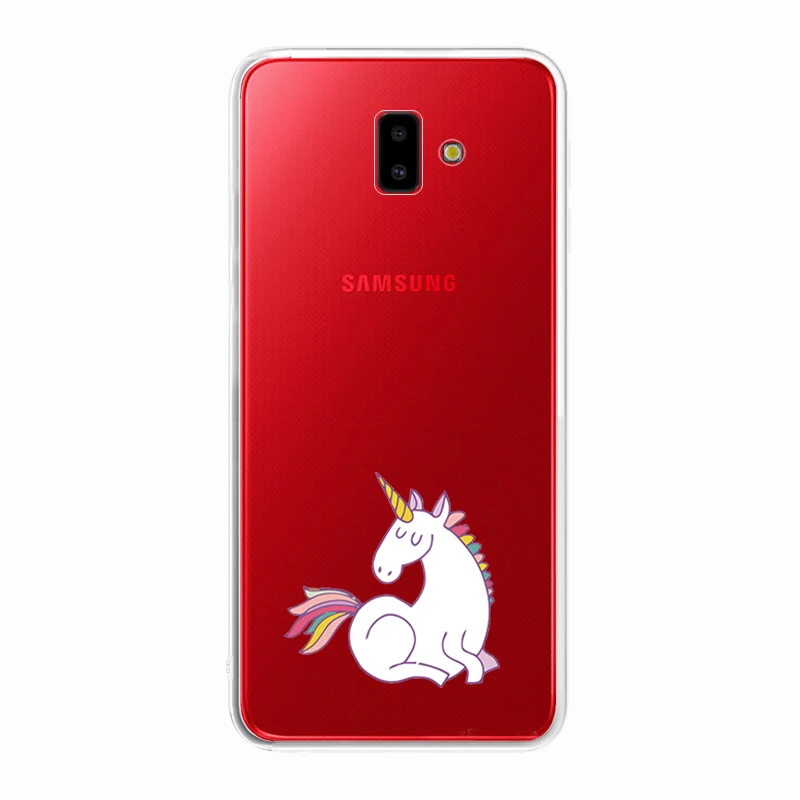 Мягкий силиконовый прозрачный ТПУ чехол для Samsung Galaxy J6 Plus J4 J7 J5 J3 2017 Прочный с