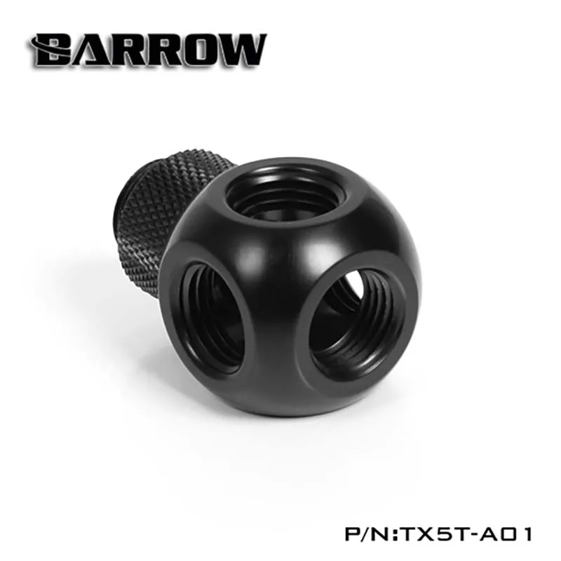 Barrow TX3T A01/TX4T A01/TX5T A01 вращающиеся фитинги 3Way/4Way/5Way Rotary Cubic Adapter 3F/4F/5F T Splitter/X