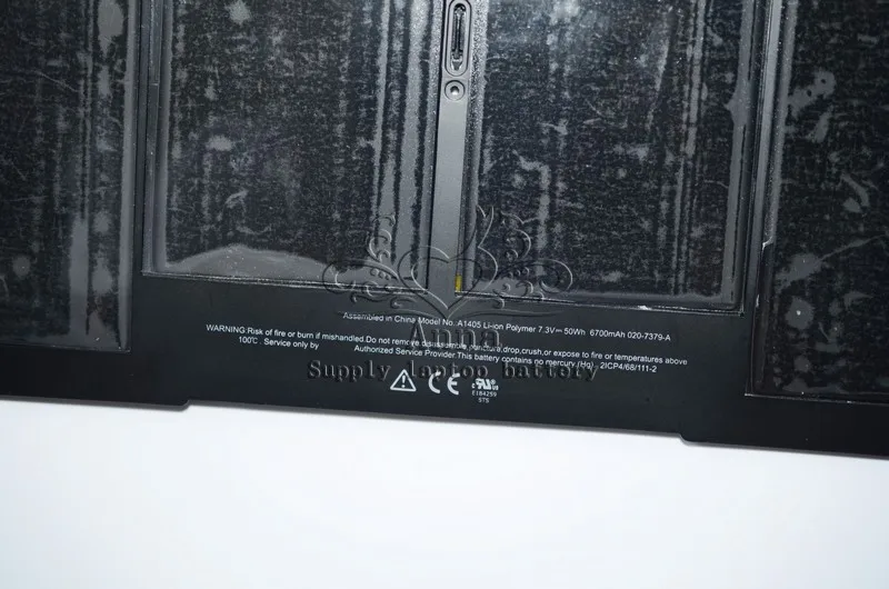 Аккумулятор JIGU оригинальный для MacBook Air 13 дюймов модель A1369 Mid 2011 A1466 A1405