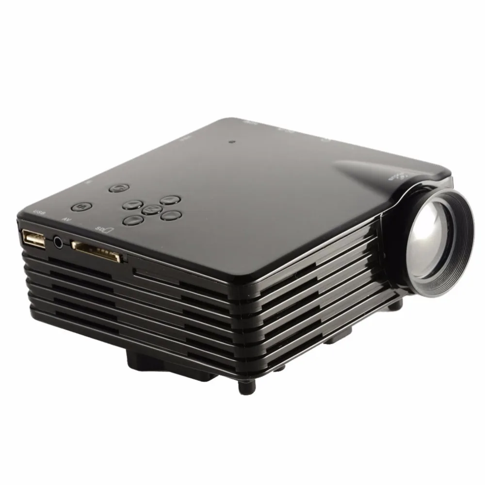 HD Мультимедиа 3D LED Мини Домашний Кинотеатр ЖК Игры Проектор AV/VGA/SD/USB/HDMI Поддержка