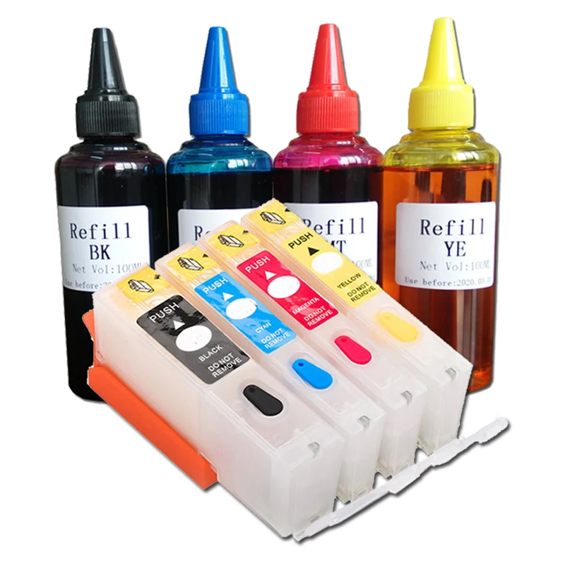 Совместим с HP 655 многоразовый чернильный картридж для Deskjet Ink Advantage 3525 4615 4625 5525 6520