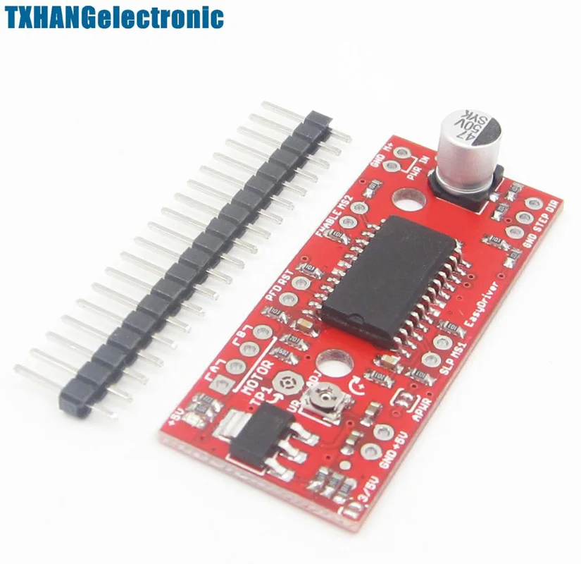 5 шт. EasyDriver щит тактовый шаговый двигатель драйвер V44 A3967 для arduino|shield arduino|arduino