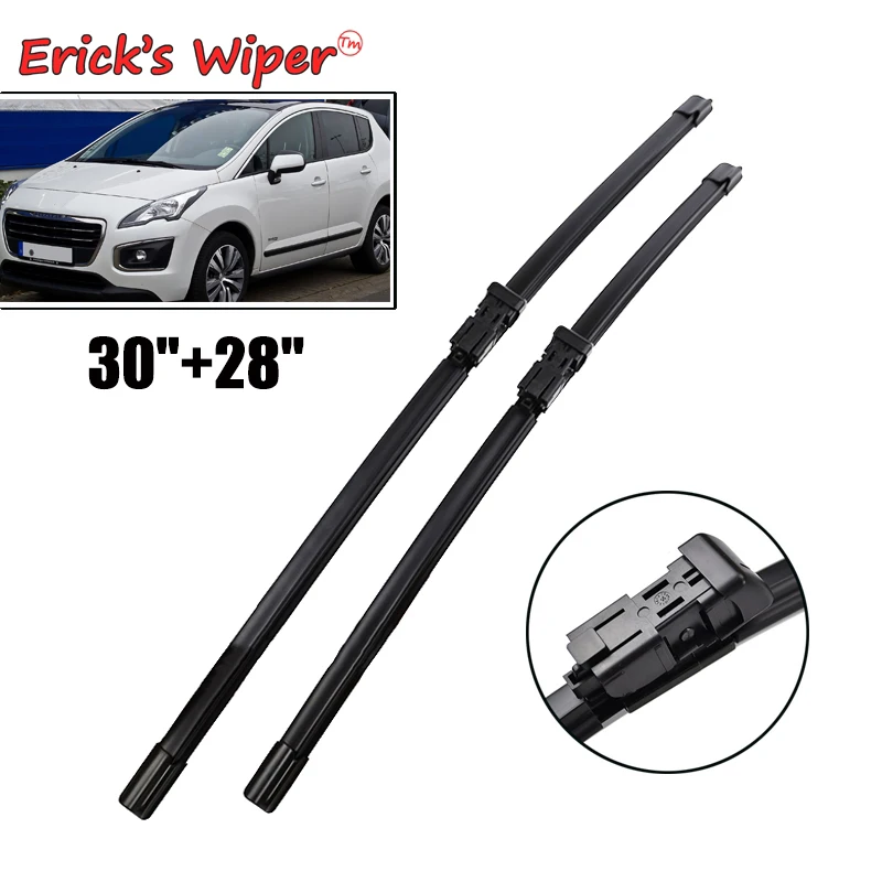 

Erick's Wiper LHD Front Wiper Blades For Peugeot 3008 MK1 2008 - 2015 Windshield Windscreen Front Window 30"+28"