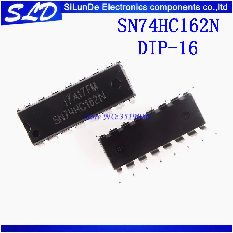 

Free Shipping 20pcs/lot SN74HC162N 74HC162N 74HC162 DIP-16 new and original in stock