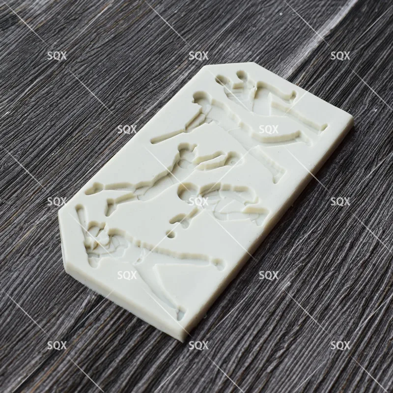 Бейсбольная помадка форма для выпечки торта силиконовая инструменты украшения