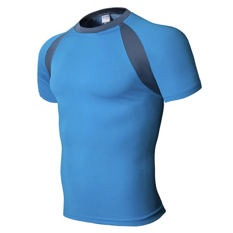 2019 Summer Fashion New Men's Casual Round Neck Short Sleeve T-shirt / Slim Quick-drying Breathable Comfortable |