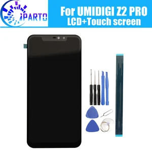 ЖК-дисплей и тачскрин UMIDIGI Z2 PRO, 6,2 дюйма, 100% оригинальный испытанный ЖК-дигитайзер, сменная стеклянная панель для UMIDIGI Z2 PRO
