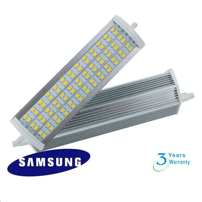 2 шт./лот 18 Вт LED R7S лампа 135 мм samsung SMD5730 прожектор источник света AC85 265V|led r7s lamp|r7s lampled