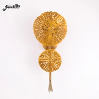 jmmxiuz modern art deco wall lamp gold applique ac110v 220v led wall lamp for family and hotel