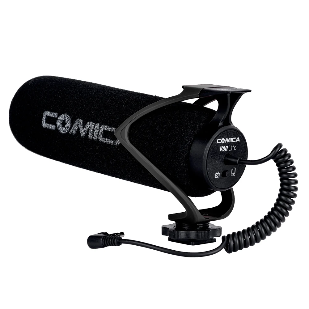 Comica CVM-V30 LITE направленный микрофон для DSLR камер и смартфонов | Электроника
