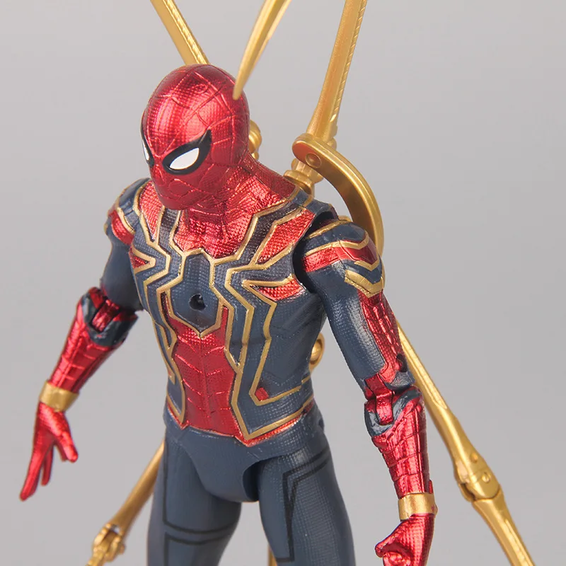 17 см Мстители Marvel Homecoming Infinity War Железный стиль паук Человек фигурка коллекционные
