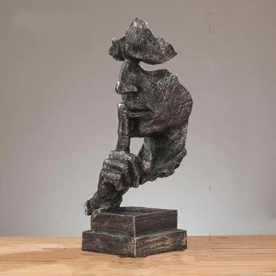 Face Sculpture Statue Abstract Modern Art Deco | Дом и сад