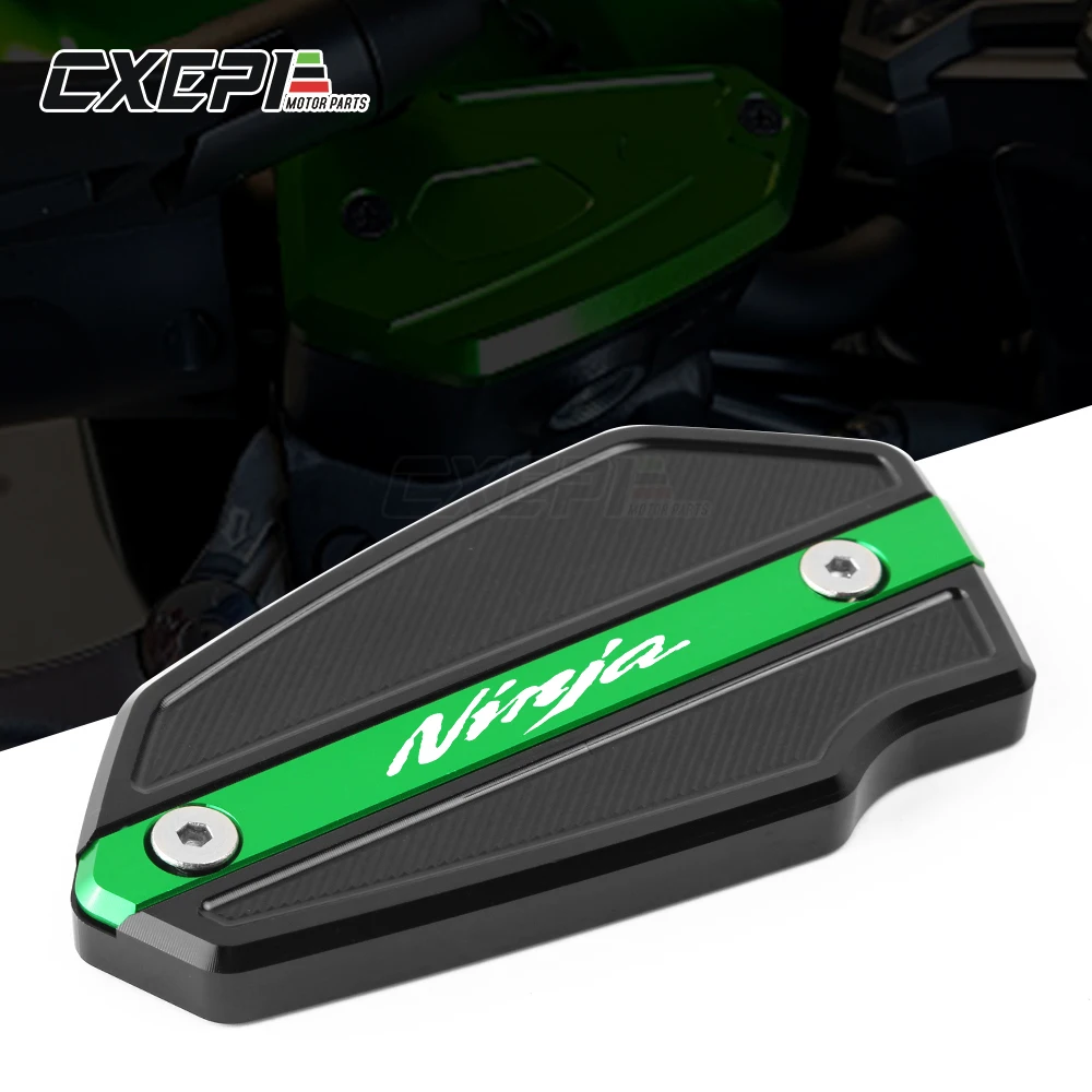 Передняя Крышка Резервуара жидкости CNC для мотоцикла Kawasaki NINJA 650 NIINJA650 2016 2017 2018