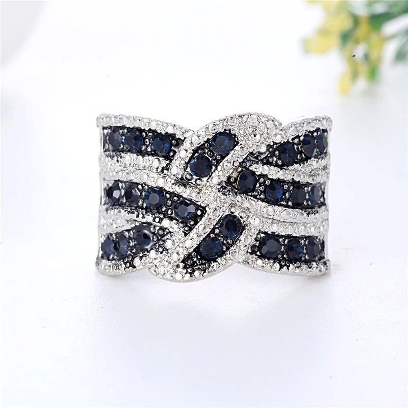 Модные обмоточные дизайнерские Скручивающиеся кольца с микрозакрепкой