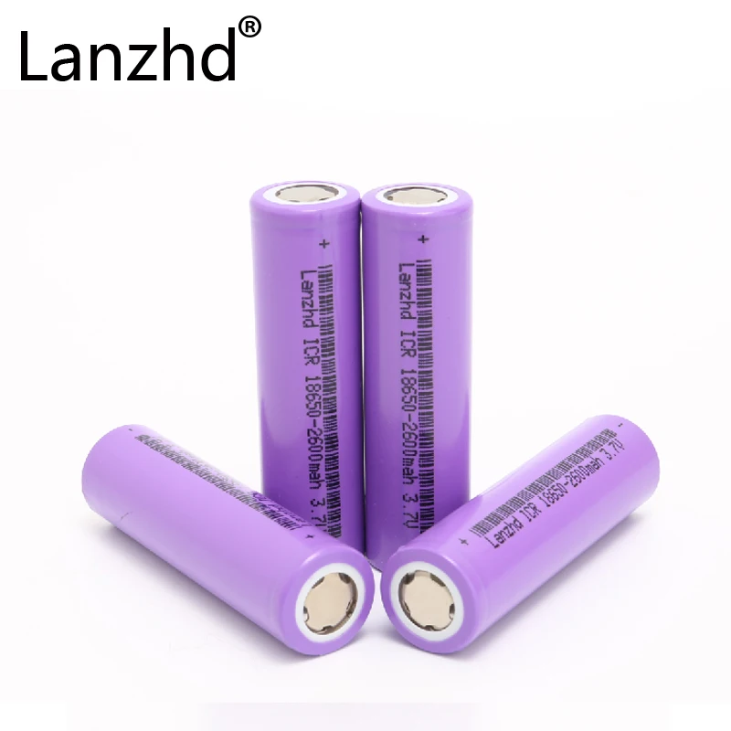 

1-8PCS 18650 Power battery 2600mAh 18650 batteries 3.7V Battery Li-ion lithium battery for electronic smoke,Electric bicycle