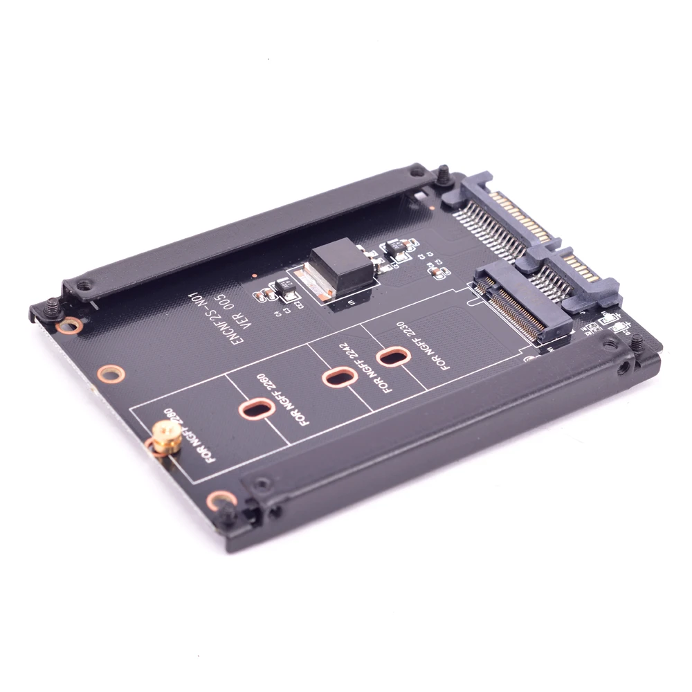 Адаптер M.2 SSD на 2 5 дюйма SATA 6 B Key Socket M2 convert to 22Pin 3 0 card поддерживает 2280 2260 2242 2230|Платы