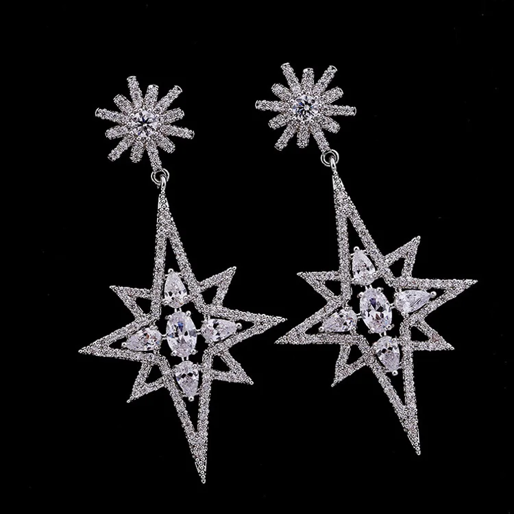 2016 новинка роскошные высококачественные посеребренные кубические циркониевые