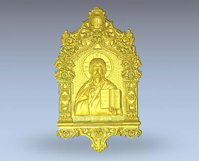 3d модель с рельефом Иисуса Бога для artcam type 3 ЧПУ маршрутизатор гравировка файл