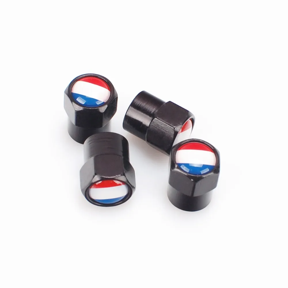 4 шт/с автомобиль-Стайлинг черные колпачки для автомобильных шин универсальные