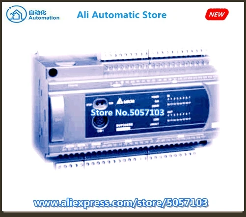 

DVP60ES200T 60-Point Host 36DI 24DO NPN 24VDC 0.5A 2-Channel 100K Input Output 2-Channel 20K Input Output AC Power Supply New