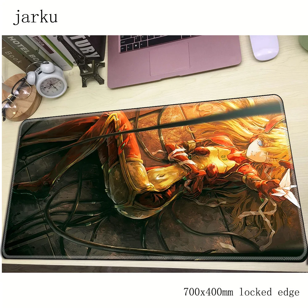 Evangelion Коврик для мыши геймер 700x400 мм notbook коврик для мыши большой игровой коврик для мыши большой коврик для мыши ПК настольный коврик для мыши