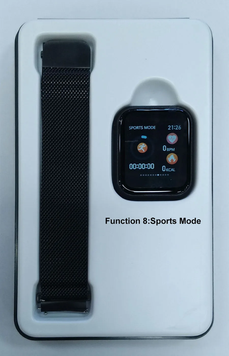 T80 Smart Watch Fitness Bracelet Blood Pressure Monitor Smart Band Incoming Call Sleep Tracker Magnetic Strap Health Wristband