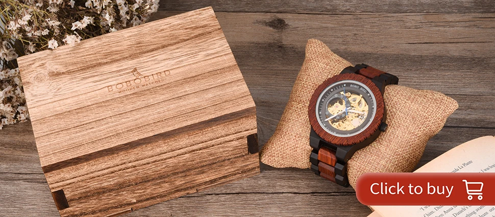 Relogio Masculino BOBO BIRD Watch Men Top Luxury Stainless Steel Wooden Watches reloj hombre Great Gifts for Man Free Engraving