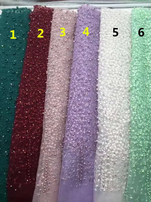 beautiful Sophia-2.2515 Nigerian fabric for party dress new African embroidered lace | Дом и сад