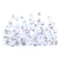 silver color ab color 4mm 100pc austria crystal bicone beads 5301 charm beads bulk crystal beads jewelry handmade s 69