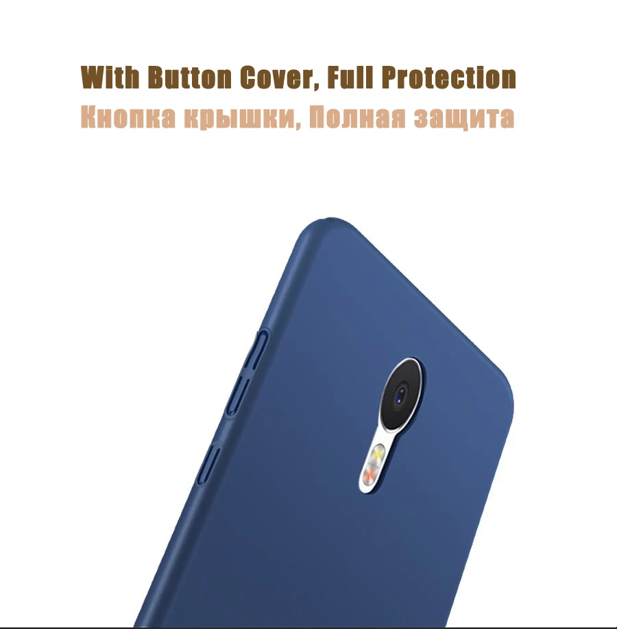 Ultra-thin PC Back Cover Case for Meizu M3 Note / Meilan 3 Matte Coque Full Protection Fundas Slim Capas |