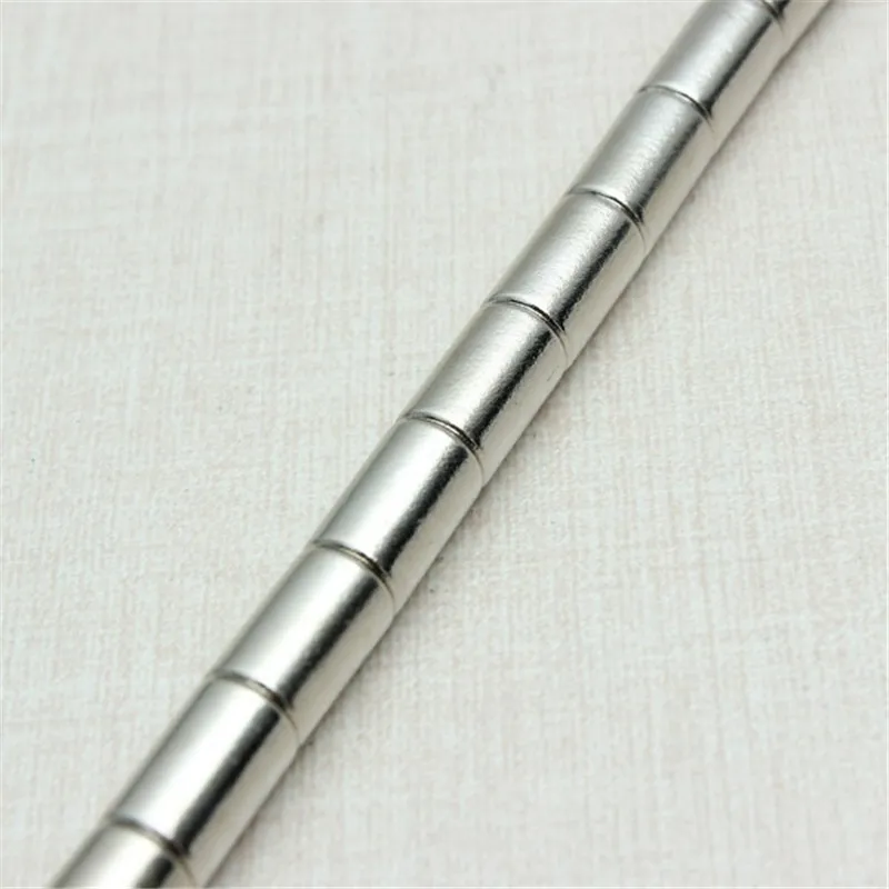 50 шт./компл. N52 Сильный Круглый Дисковые магниты цилиндров редкоземельные (Размер: