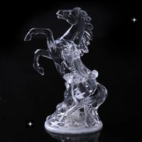 2018 new 7 color changeable acrylic horse led night light kids room sleeping lamp waterproof switch trophy horse light